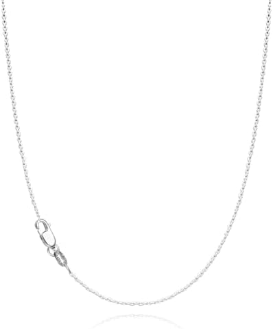 Amazon.com: Jewelry by Debbie 925 Sterling Silver 0.70mm Box Chain